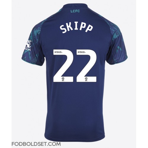 Leicester City Oliver Skipp #22 Udebanetrøje 2025-26 Kortærmet